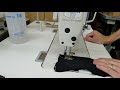 Juki DDL-8700H sewing on light, medium, and heavy fabric