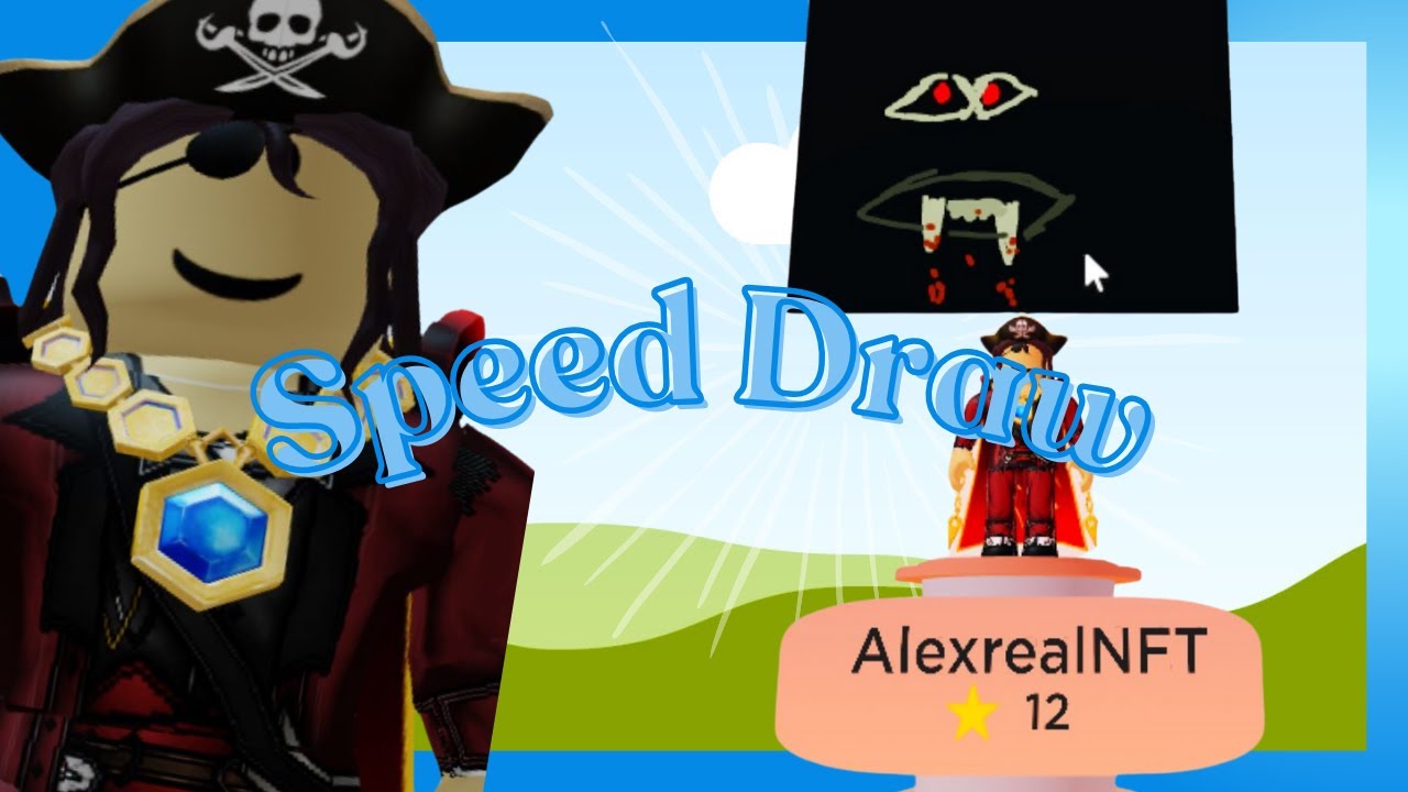 Rate My Art In Speed Draw (Roblox) - YouTube