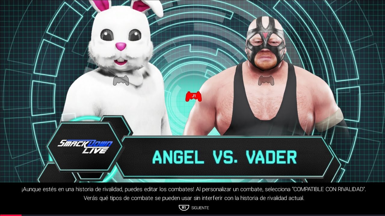WWE 2k19 Angel vs Vader