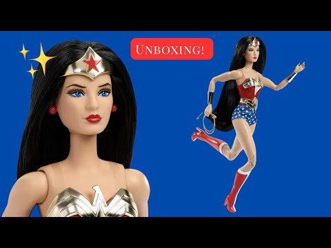 Barbie Signature Wonder Woman Unboxing *adult collector* - YouTube