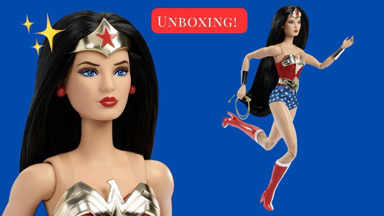 Barbie Signature Wonder Woman Unboxing *adult collector* - YouTube