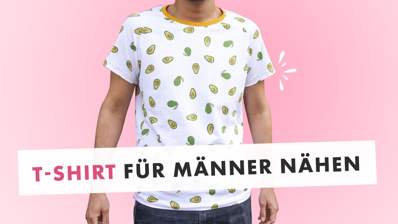 T Shirt Aus Jersey Fur Manner Nahen Schritt Fur Schritt Anleitung Youtube