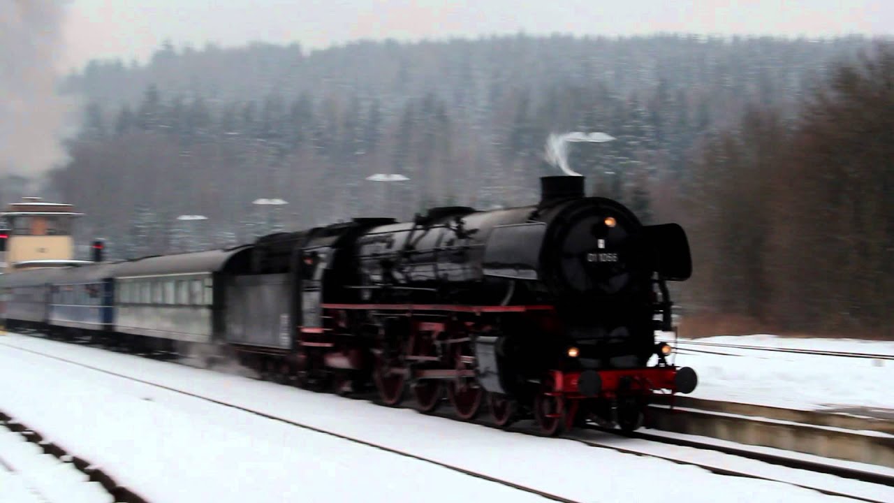 41 1144-9 Rodelblitz und 01 1066 Schneeflocke 28.01.12