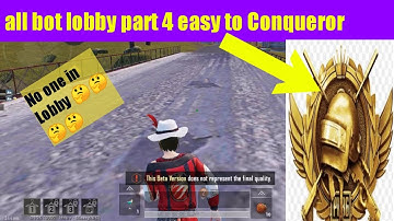 HOW TO GET NOOB LOBBY OR EASY LOBBY IN PUBG MOBILE | GET BOTS IN YOUR LOBBY | PART 4 #Riienohunter
