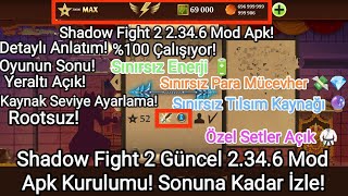 Shadow Fight 2 Güncel 2346 Oyunun Sonu Mod Apk Kurulumu %100 Garantili