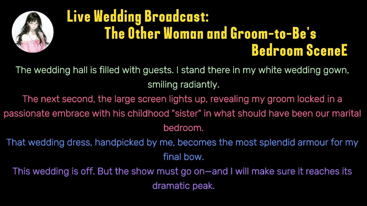 《Live Wedding Broadcast: The Other Woman and Groom-to-Be's Bedroom Scene》
