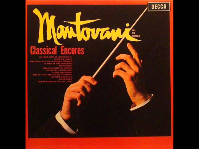The Mantovani Orchestra - None But the Lonely Heart