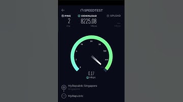 Wired 10gbps speed test (Singapore)