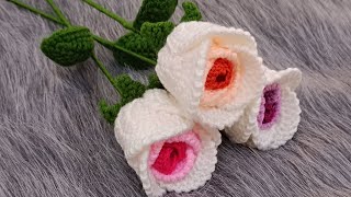 wow, beautiful  crochet rose
