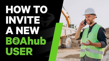 How to Invite A New BOAhub User