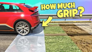 GTA 5 | Which SURFACE has the MOST GRIP?