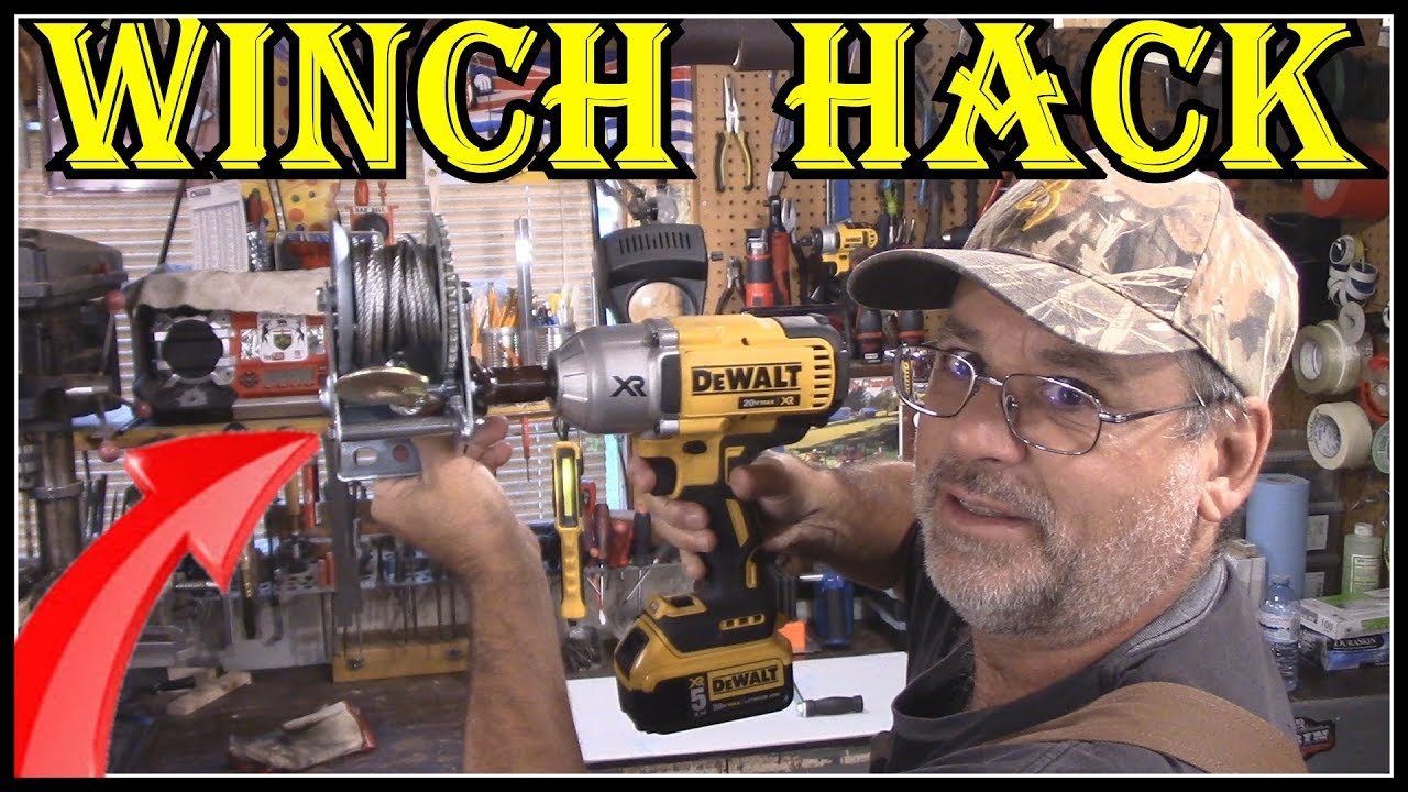 Turn A 600 lbs Manual Winch Into A Auto Impact Winch 