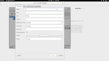 pgAdmin - PostgreSQL Tools for Ubuntu