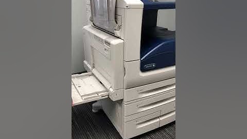 How to Replace a Fuser Unit on a Xerox WorkCentre 7835