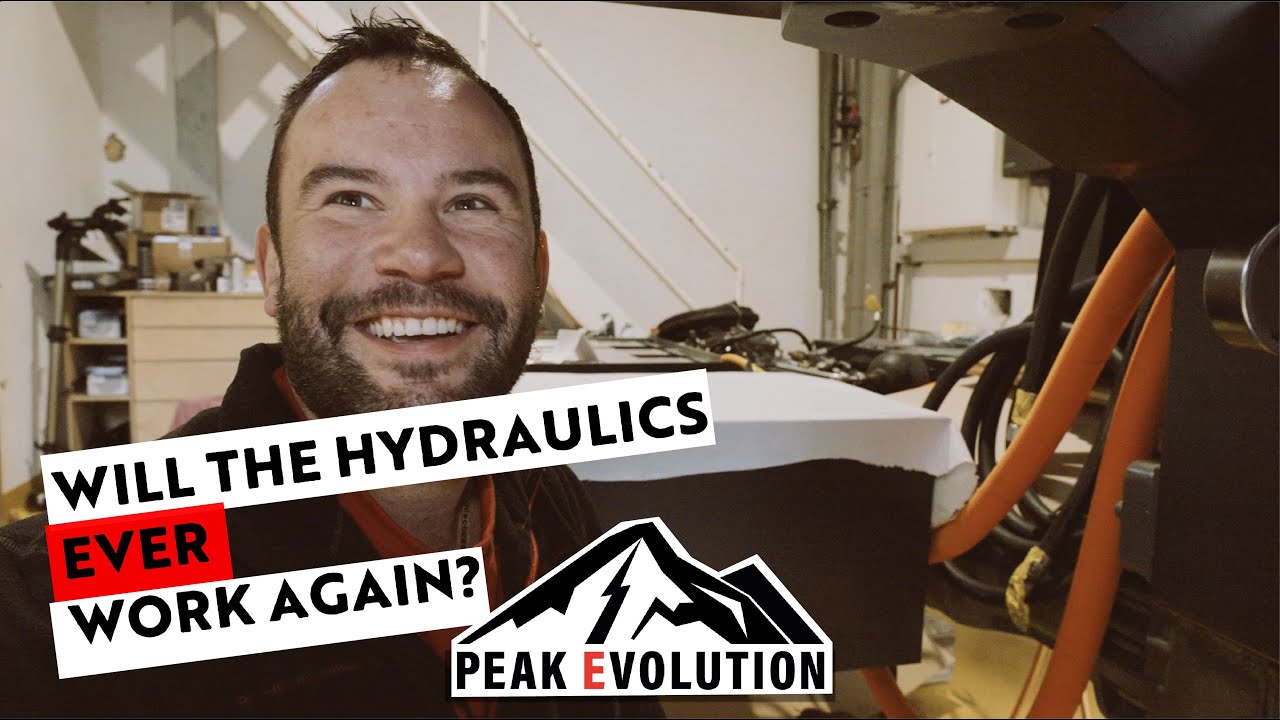 Peak Evolution #13 REINSTALLING HYDRAULICS - YouTube