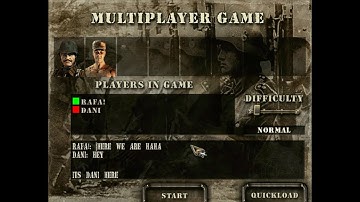 Multiplayer : Commandos 2 Men of Courage Training Camp 1