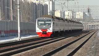 Электропоезд Эд4М-0457 Цппк Лобня - Можайск