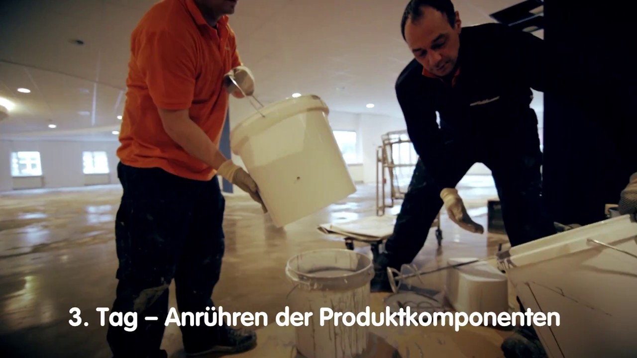 Ongebruikt Renovation der Büroräume bei Brand Builders mit Arturo Betonlook MG-11