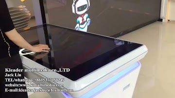 Interactive Multimedia | Object recognition table |  interactive led table