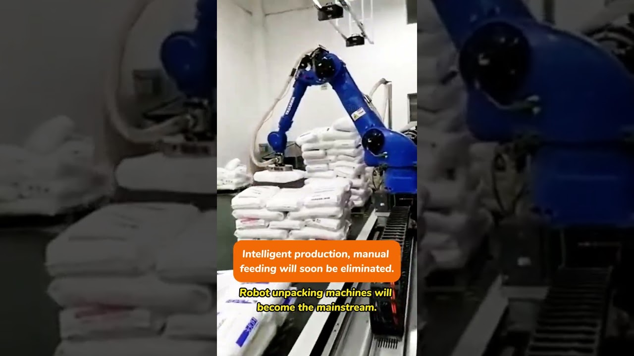 Intelligent production : Robot unpacking machines will become the mainstream.