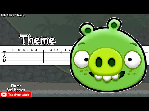 Bad Piggies Theme - Guitar Tutorial