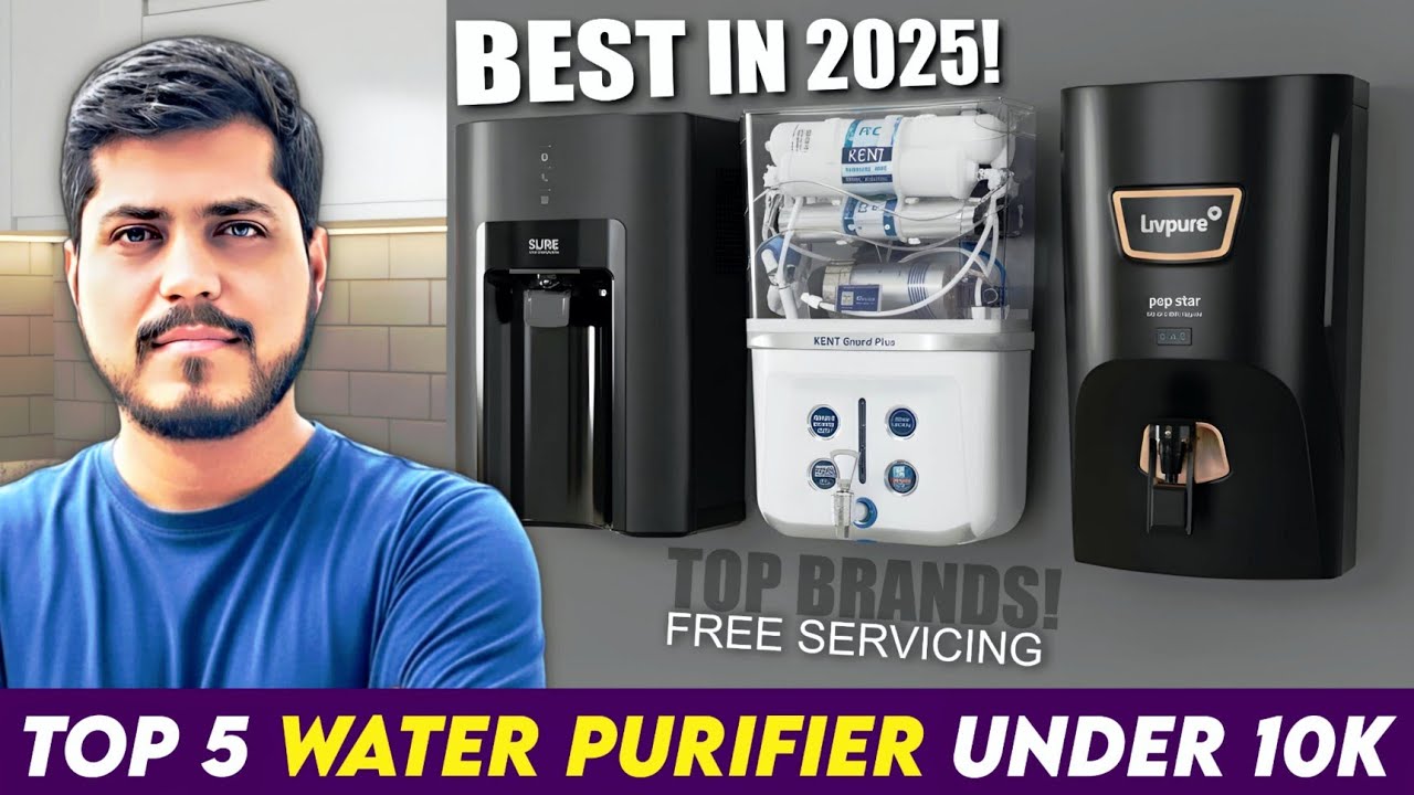 Top 5 Best Water Purifier Under 10000 In India 2025 | Best Water Purifier Under 10000 | Reviews