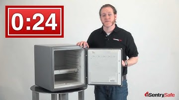 Extra Large Biometric Fire Resistant Safe in 60 Seconds