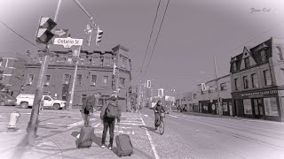 【4K Canada TRAVEL Walking VLOG】TORONTO during Spring Time [2024] DUNDAS EAST | ON