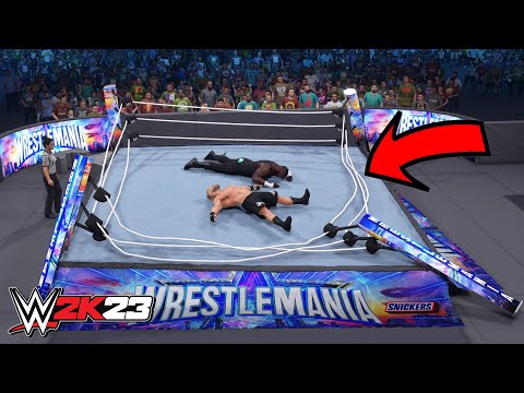 WWE 2K23 - How To Break Ring!