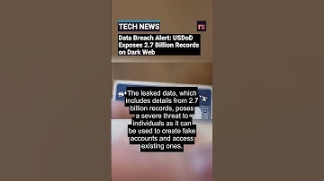 Data Breach Alert: USDoD Exposes 2.7 Billion Records on Dark Web