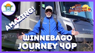 Is this the best new RV diesel pusher for 2022?  We toured the Winnebago Journey 40P.