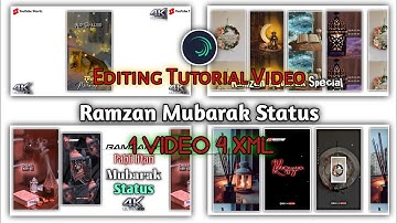 Ramzan Status Video Editing 2023 || New Shake Effect Xml File Download || Alight Motion Editing 2023