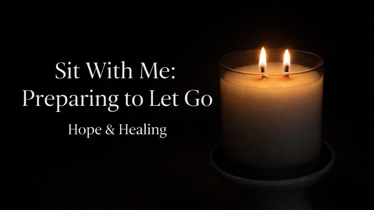 How To Let Go Of What You're Holding | Sit With Me - Hope & Healing