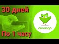 Учил Английский 30 Дней в Приложение Duolingo