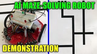 Showing the AI Maze-Solving Robot Solving Mazes