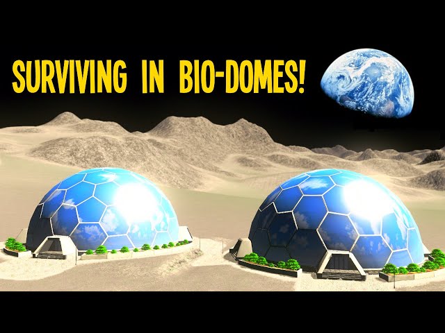 We Can Only Survive in Bio-Domes on the Moon! (Cities Skylines Challenge)