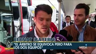 Bernat respondio a El Chiringuito tras sus polemicas declaraciones sobre el Atleti