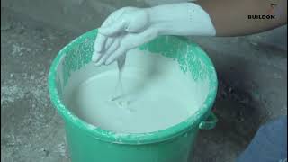 Buildon Gypsum plaster - Application video (Kannada)