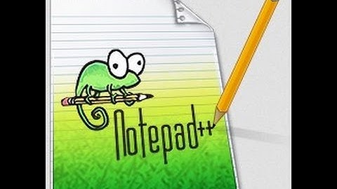 تحميل وتنصيب وشرح برنامج notepad++ للمبرمجين