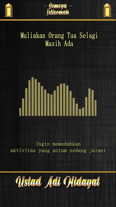 Muliakan Orang Tua Selagi Masih Ada | Ceramah Ustadz Adi Hidayat | #shorts