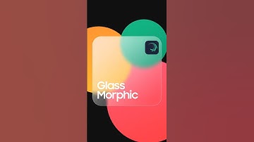 Glass Morphic #alightmotion#edit#tutorial