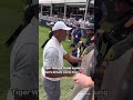 Meet Tiger Woods ✅🥰 A dream came true at the 2023 Genesis Invitational.