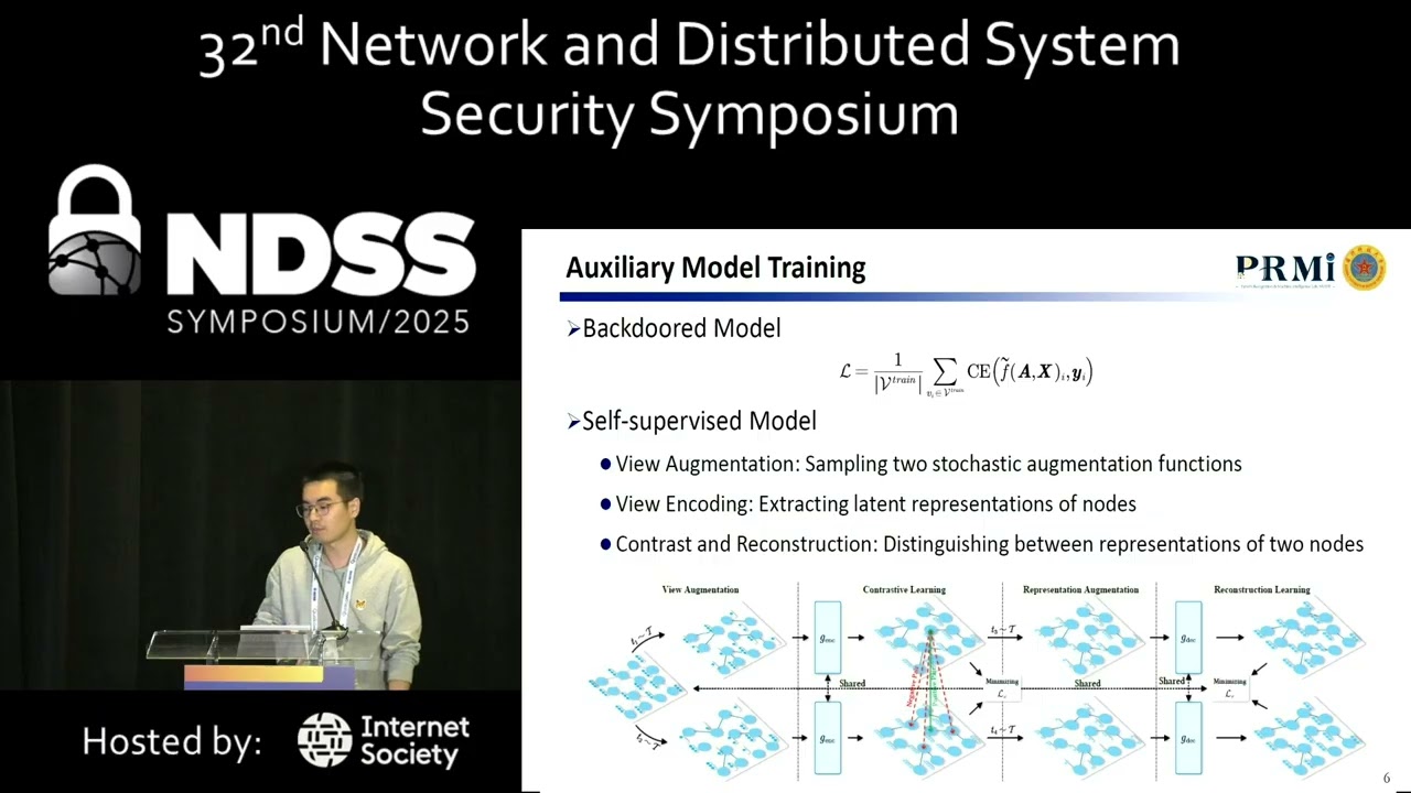 NDSS 2025 - Defending against Backdoor Attacks on Graph Neural Networks via Discrepancy Learning