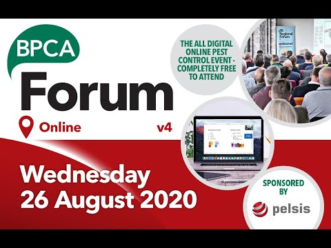 BPCA Digital Forum 4 - Your digital pest event (August)