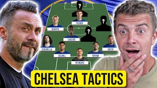 How Chelsea Setup Under Roberto De Zerbi