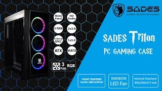 Sades Triton PC Case Gaming