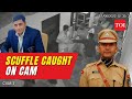 Watch viral cctv of ias ips officers fighting with restaurant staff in ajmer