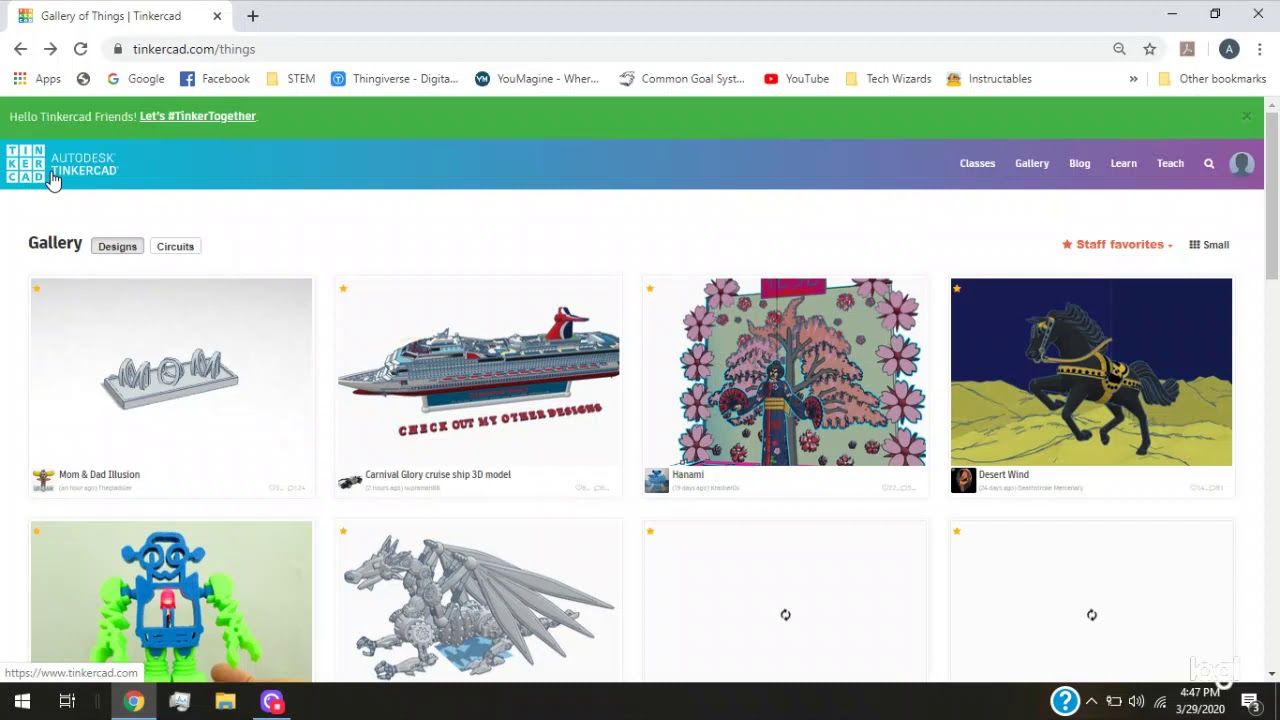 TinkerCad HowTo 1 The Dashboard YouTube