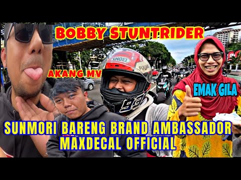 ADA EMAK GILA, AKANG MV , BOBBYSTUNTRIDER DAN YODI FIT ‼️ SUNMORIAN MAXDECAL ‼️ #trending