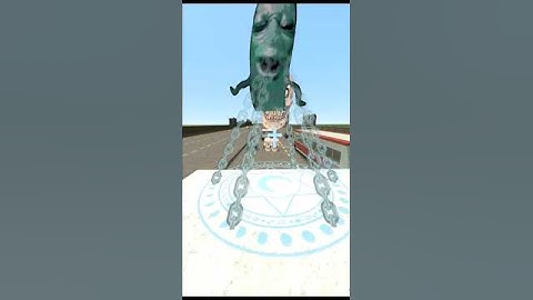 Plankton Aughh And Skull Chasing On Road Nextbot Gmod
